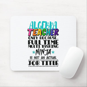 Algebra Lärare endast för att Fullt Time Multi Musmatta