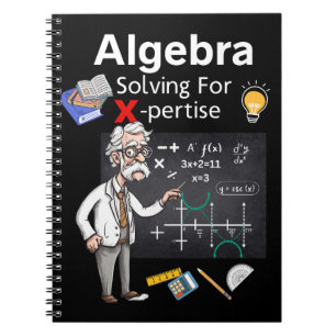 Algebra-lösning för X-kompetens Anteckningsbok