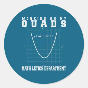 Algebra matematik gym lärare mathletics jobbar min runt klistermärke