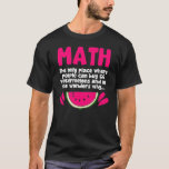 Algebra Math Lärare Mathematics Science Humor<br><div class="desc">Lustigt Algebra Math Lärare Mathematics Science Humor. Den enda Ställe där människor köper 66 vattenmeloner.</div>