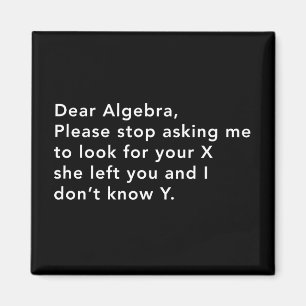 Algebra och hans X Magnet