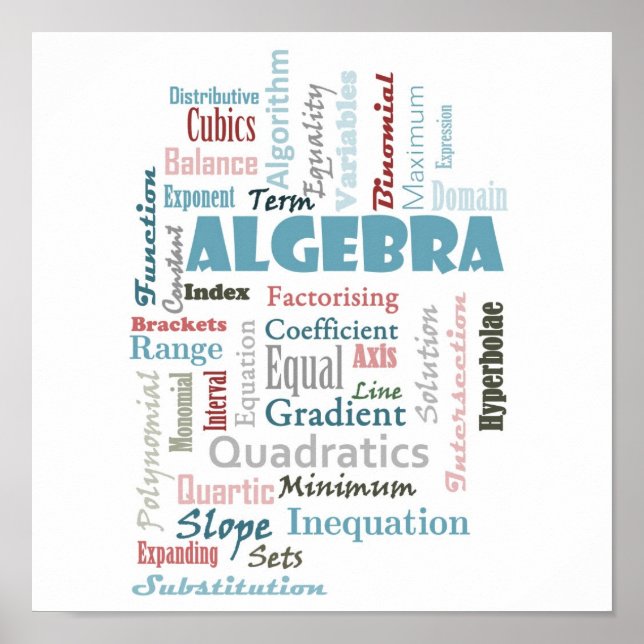 Algebra_Visning Poster (Framsidan)