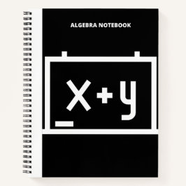 ALGEBRA X + Y-NOTEBOOK