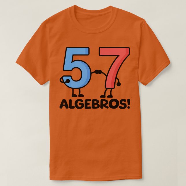 Algebros Funny Math Puns T Shirt (Design framsida)