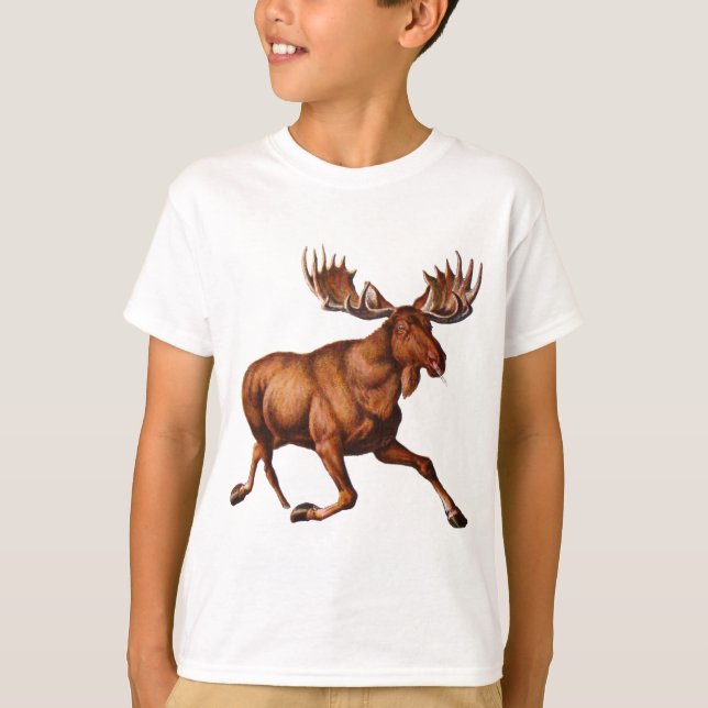 ÄLGEN ÄR LÖS TRÖJA (Framsida)