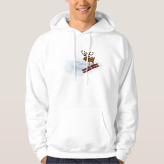 Älgen skidar sweatshirt