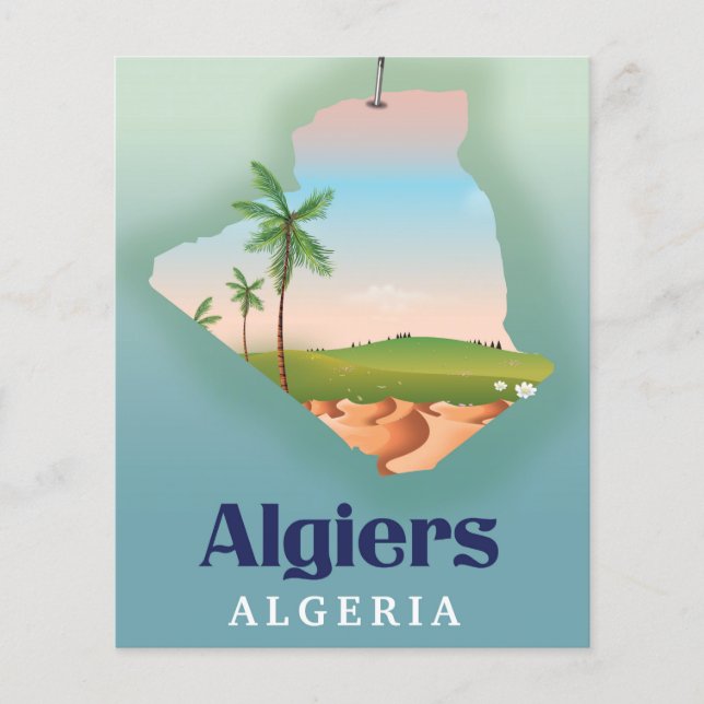 Alger resemål för algerier på resa (Framsida)