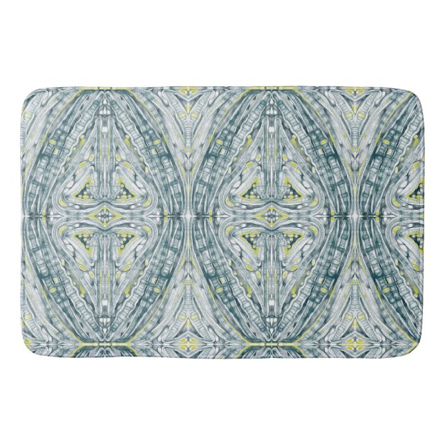 Alger under glas badrumsmatta (Framsidan)