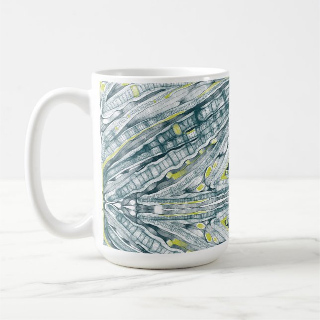 Alger under glas kaffemugg (Vänster)