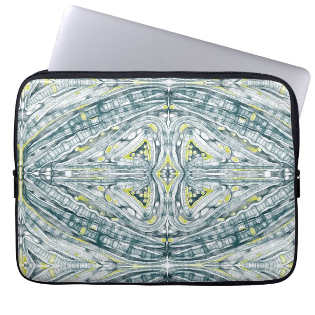 Alger under glas laptop fodral (Framsidan)