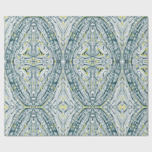 Alger under glas presentpapper (Platt)