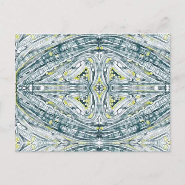 Alger under glas vykort (Framsida)