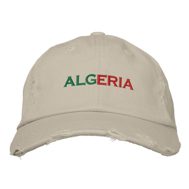ALGERIA BRODERAD KEPS (Framsida)