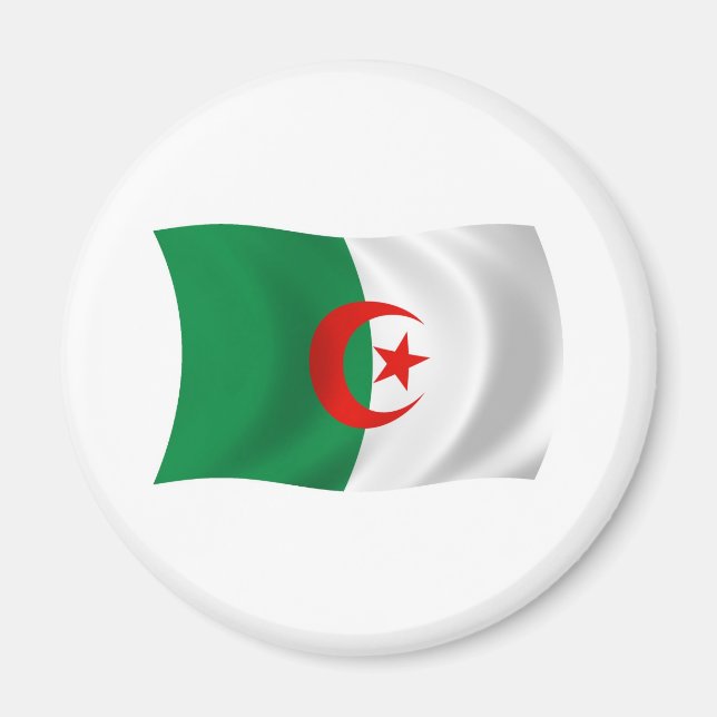 Algeria Flag Magnet (Framsidan)