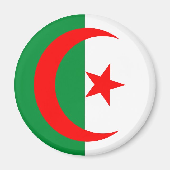 algeria flag magnet (Framsidan)
