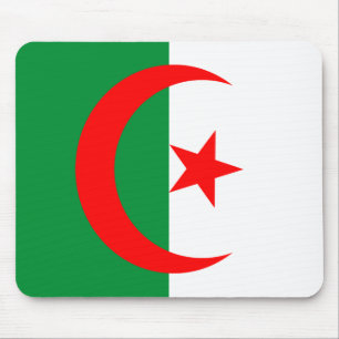 Algeria flagga mousepad musmatta
