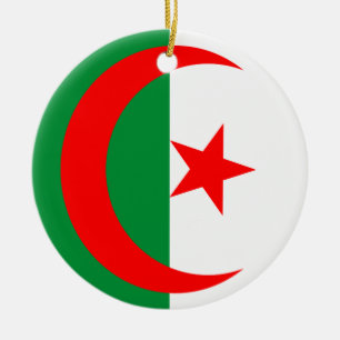 Algeria flagga ornament