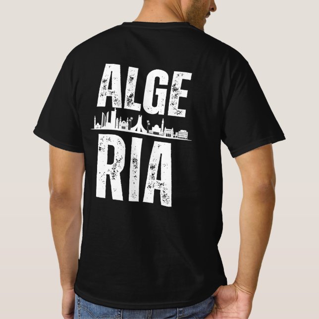 ALGERIA T SHIRT (Baksida)