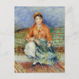 Algerian Girl av Pierre-Auguste Renoir Vykort