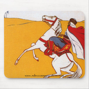 Algerian Horseman Mousepad Musmatta