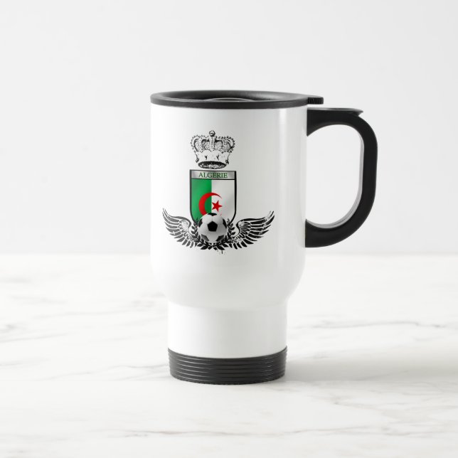 Algerie emblem för algeriska fotbollfotbollkungar resemugg (Höger)