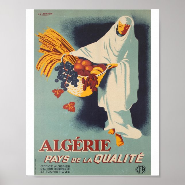 ALGERIE POSTER (Framsidan)