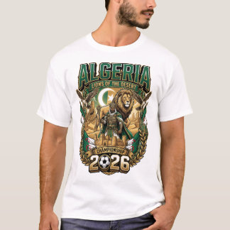 Algeriet 2026 Fan T-Shirt