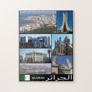 Algeriet - Algeri - I Kärlek - Pussel