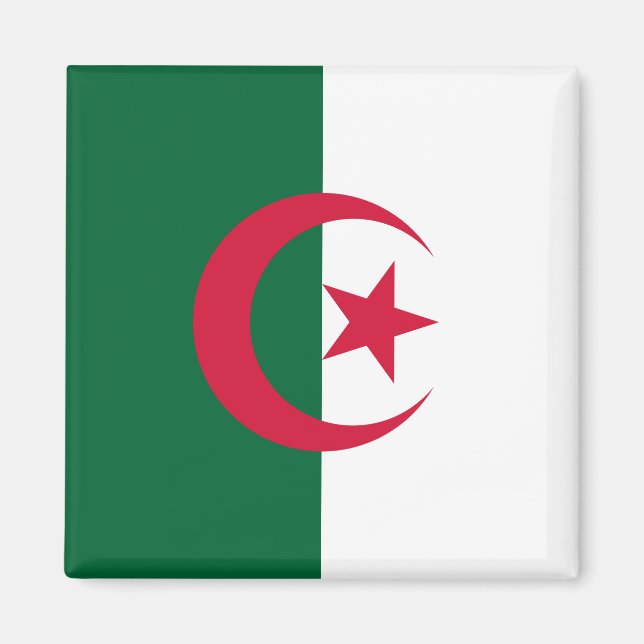 Algeriet (Algeriet), Flagga Magnet (Framsidan)