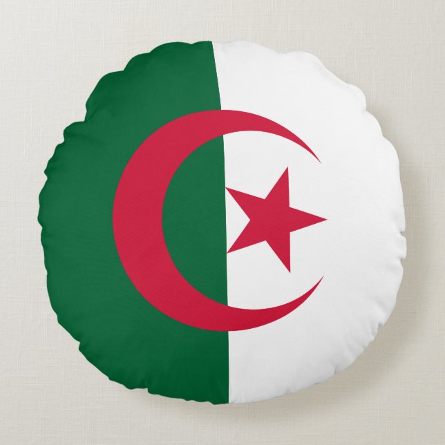 Algeriet (Algeriet), Flagga Rund Kudde (Framsidan)