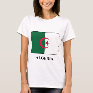 Algeriet (Algeriet), Flagga T Shirt
