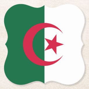 Algeriet (Algeriet), Flagga Underlägg Papper
