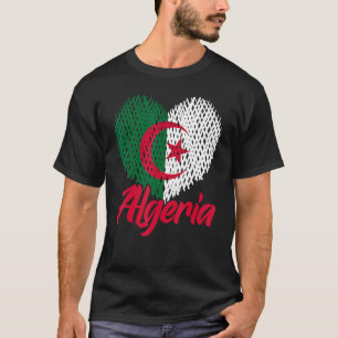 Algeriet Arabiska algerier Berber Afrika Ti T Shirt