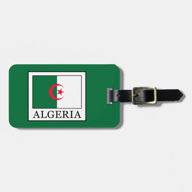 Algeriet Bagagebricka (Horisontell Framsida)