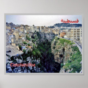 Algeriet - Costantina - Poster