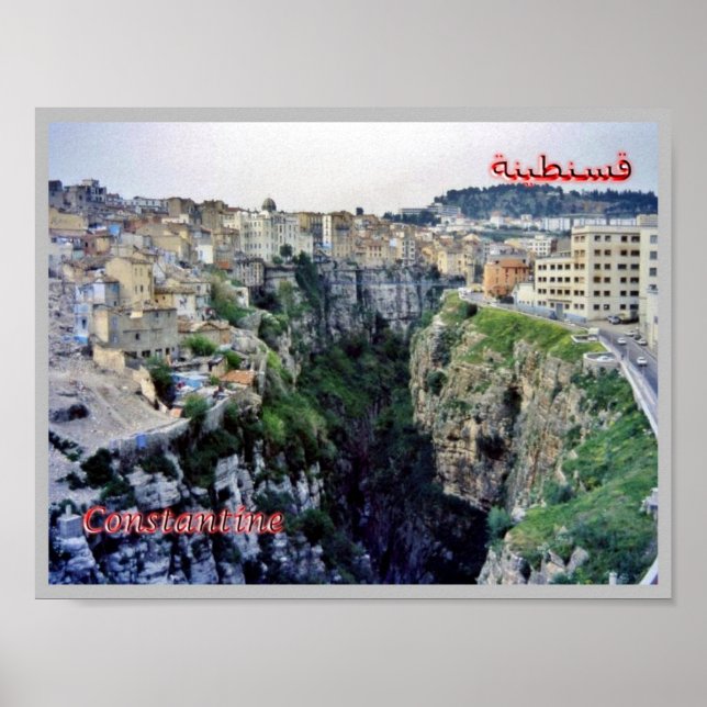 Algeriet - Costantina - Poster (Framsidan)