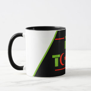 Algeriet DZ Team Algeriet Flagga Färg DZ Power Mugg
