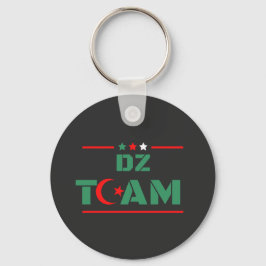 Algeriet DZ Team Algeriet Flagga Färg DZ Power Nyckelring