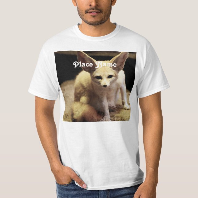 Algeriet Fennec räv T-shirt (Framsida)
