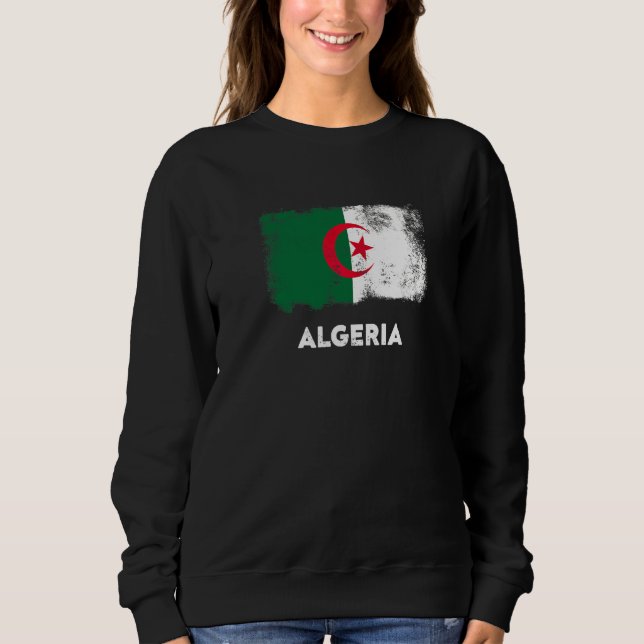 Algeriet flagg   t shirt (Framsida)