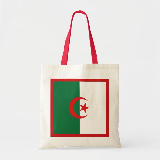 Algeriet Flagga Bag Tygkasse (Framsidan)