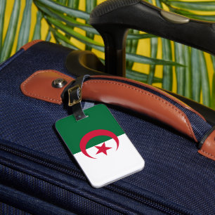 Algeriet Flagga Bagagebricka