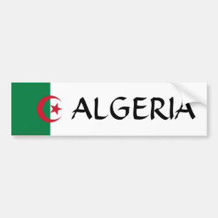 Algeriet Flagga Bildekal