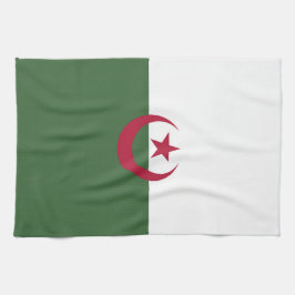 Algeriet flagga kökshandduk