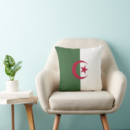 Algeriet flagga kudde