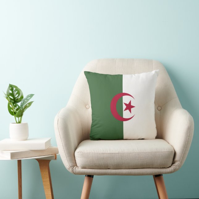 Algeriet flagga kudde (Stol)