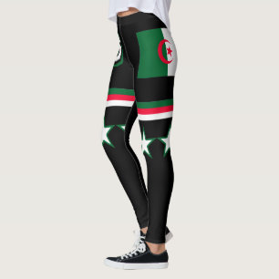 Algeriet Flagga Leggings