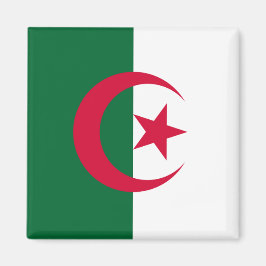 Algeriet Flagga Magnet