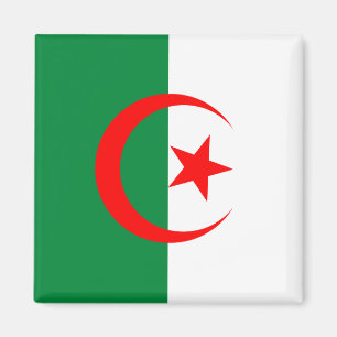 Algeriet Flagga Magnet