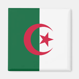 Algeriet Flagga Magnet